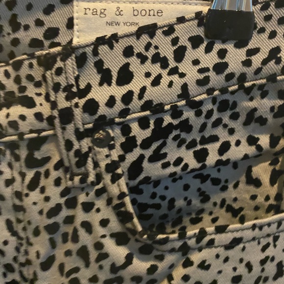 Rag & Bone Grey Cheetah Hana size 24 NWT - Picture 5 of 12